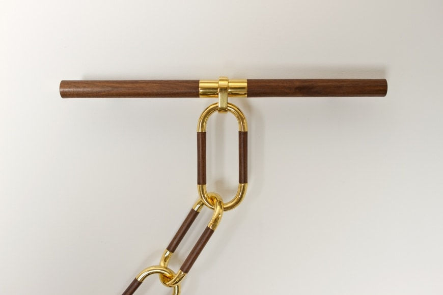 CAROL EGAN, ‘Montre A Gousset’ Mirror (Walnut)