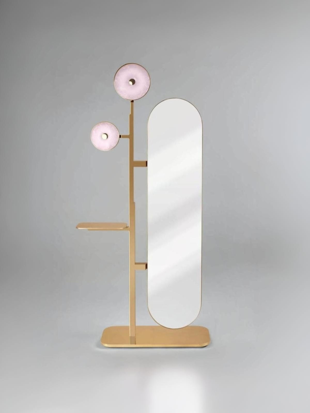 STUDIO MVW, JinShi Pink Jade Mirror