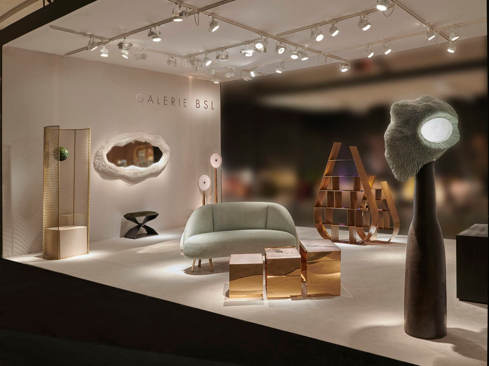 CAROL EGAN, Sculptural Twist Stool (Ebonized)