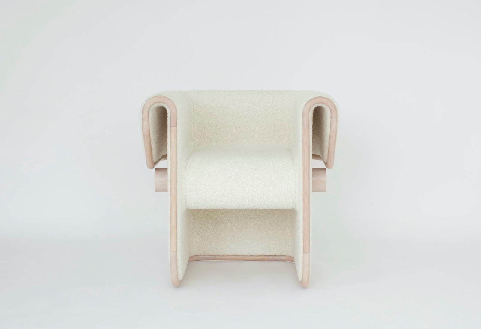 CAROL EGAN, Zephyr Chair (White)