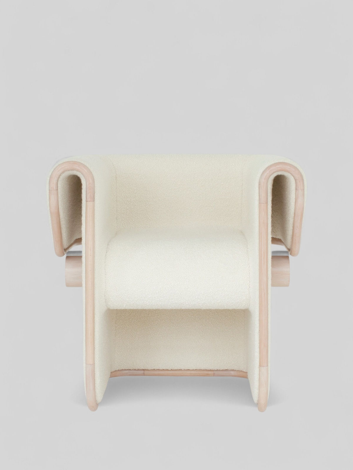 CAROL EGAN, Zephyr Chair (White)