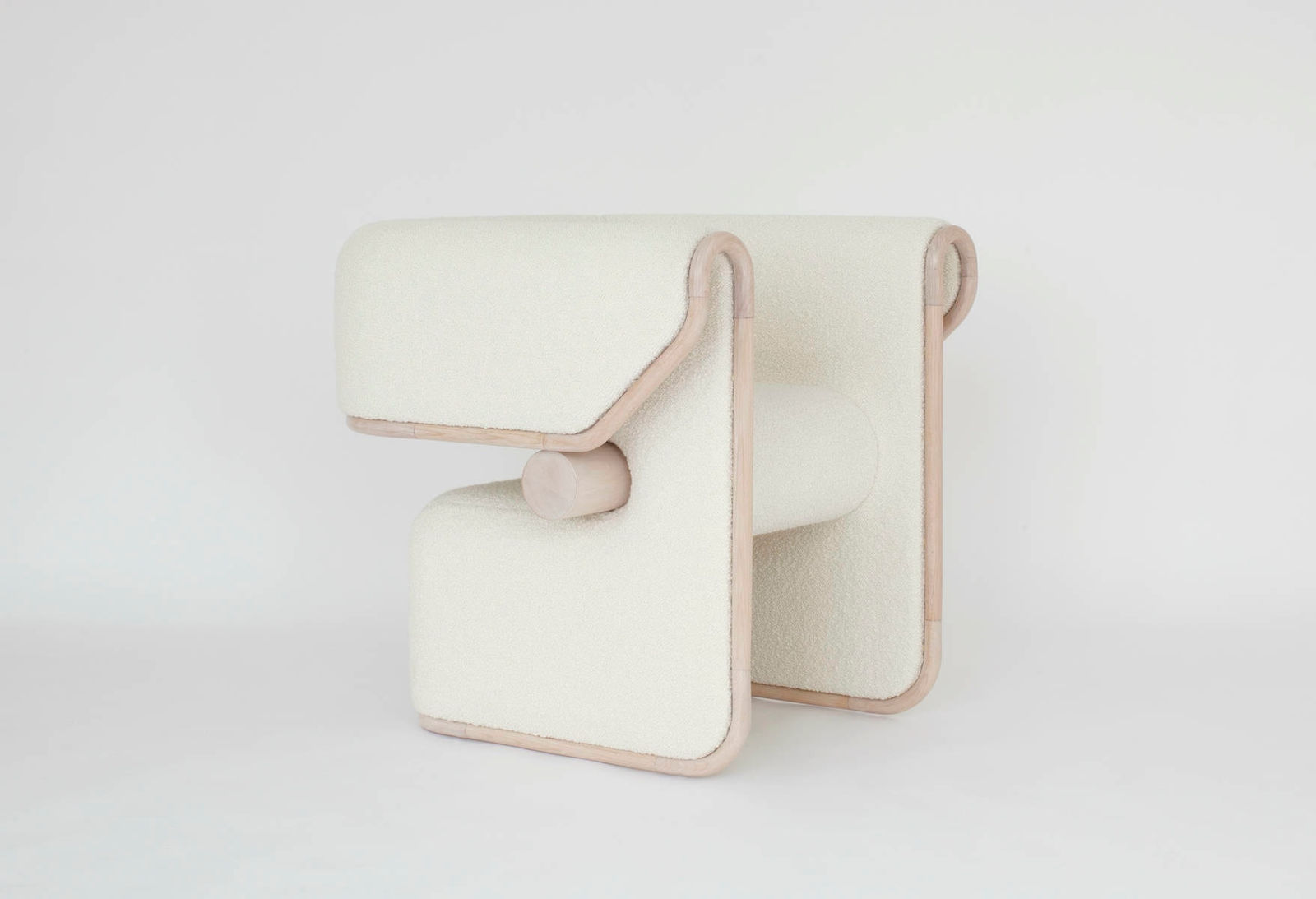 CAROL EGAN, Zephyr Chair (White)