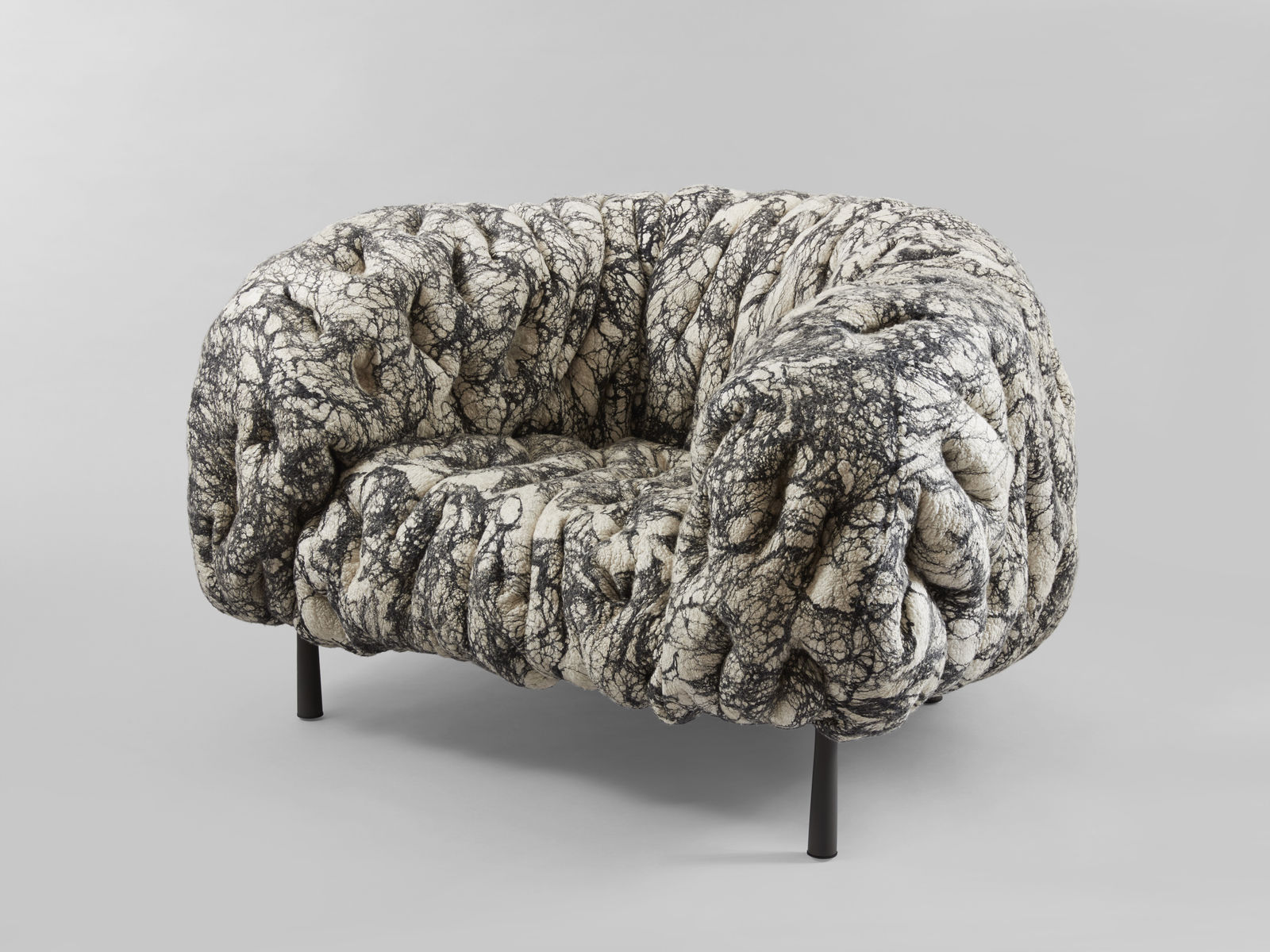 Ayala Serfaty, Kuramura Pollock, Black and White, 2020