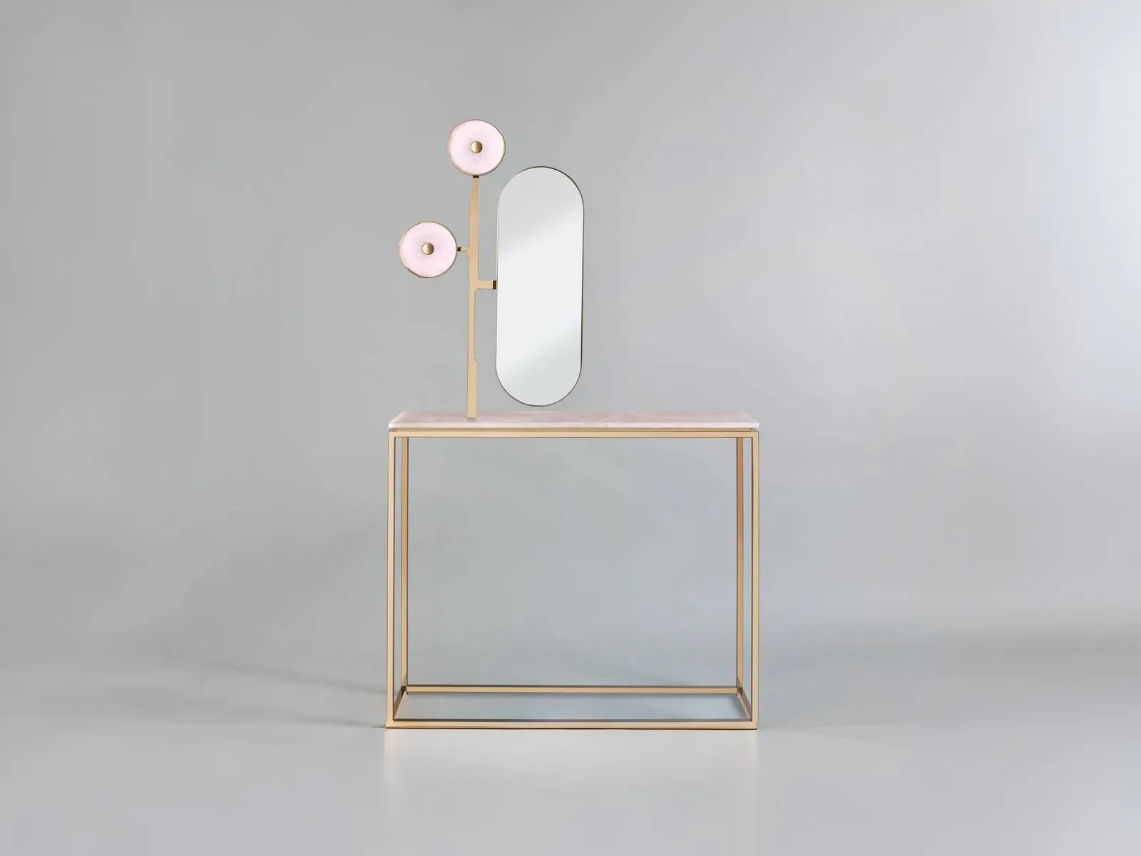 STUDIO MVW, JinShi Pink Jade Console #1