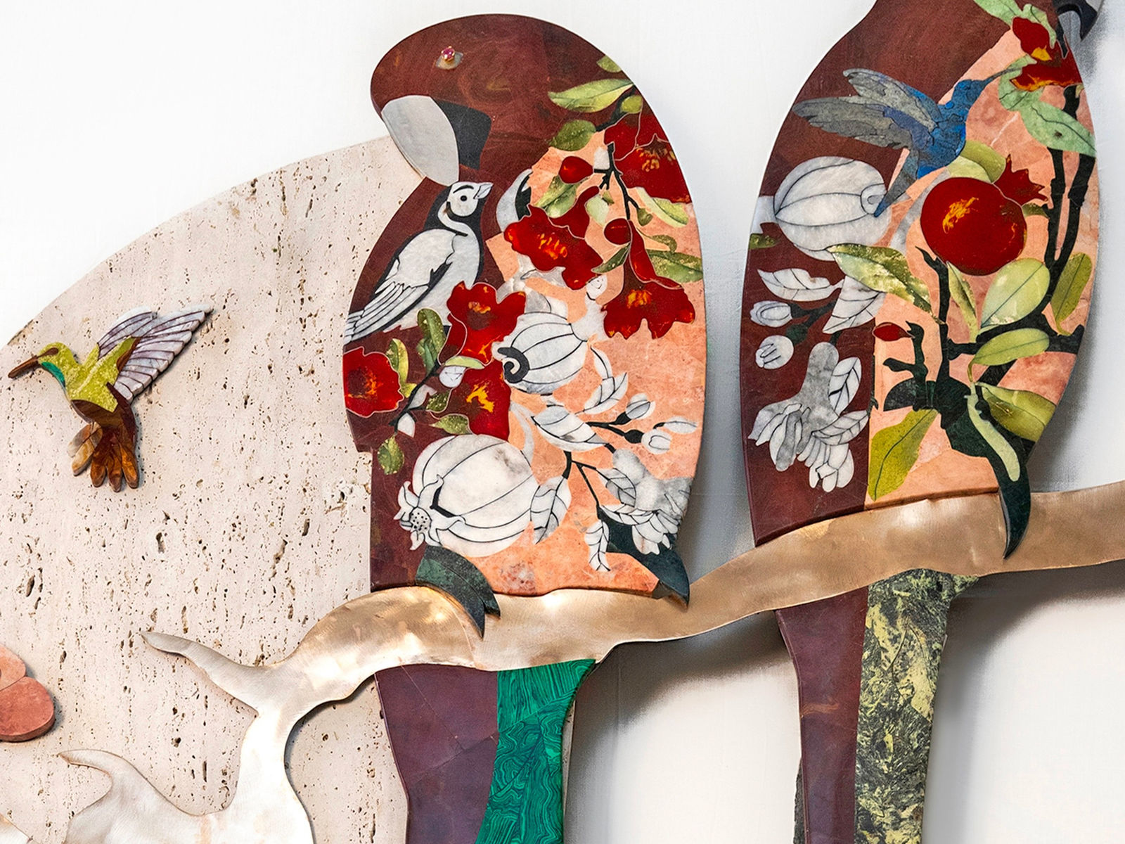 Meherunnisa Asad, Two Macaws