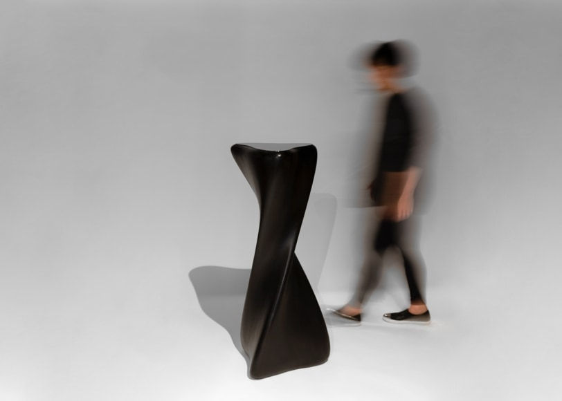 CAROL EGAN, Sculptural Twist Pedestal