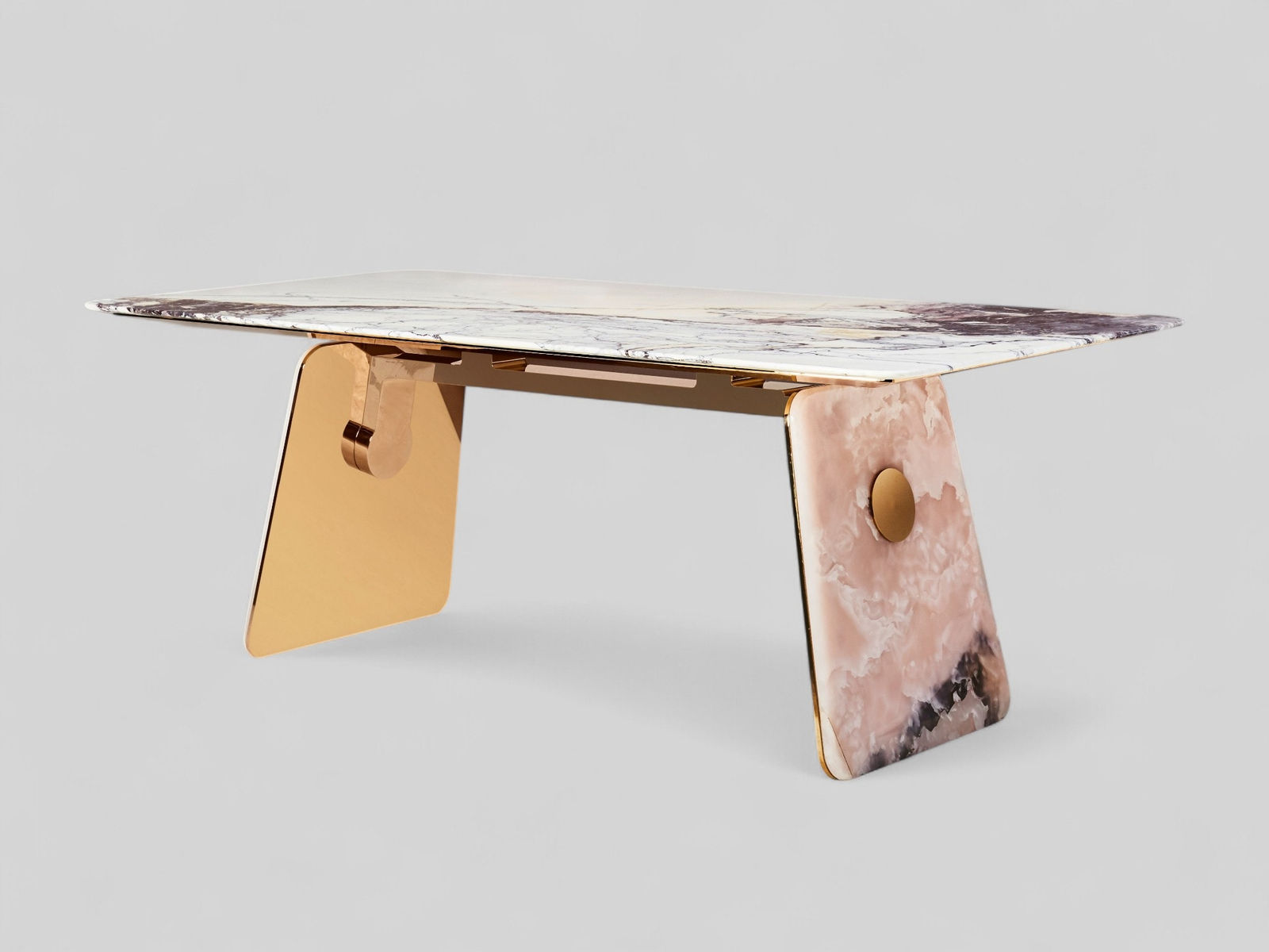 STUDIO MVW, Jinshi Pink Jade Table
