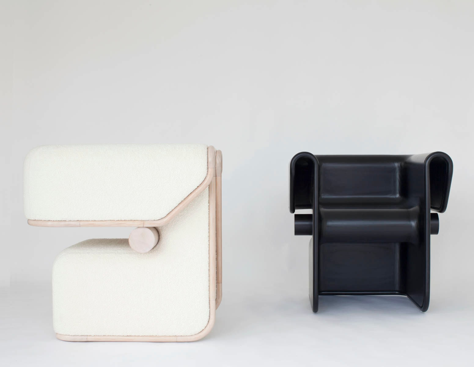 CAROL EGAN, Zephyr Chair (White)