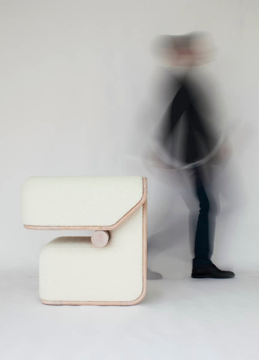 CAROL EGAN, Zephyr Chair (White)