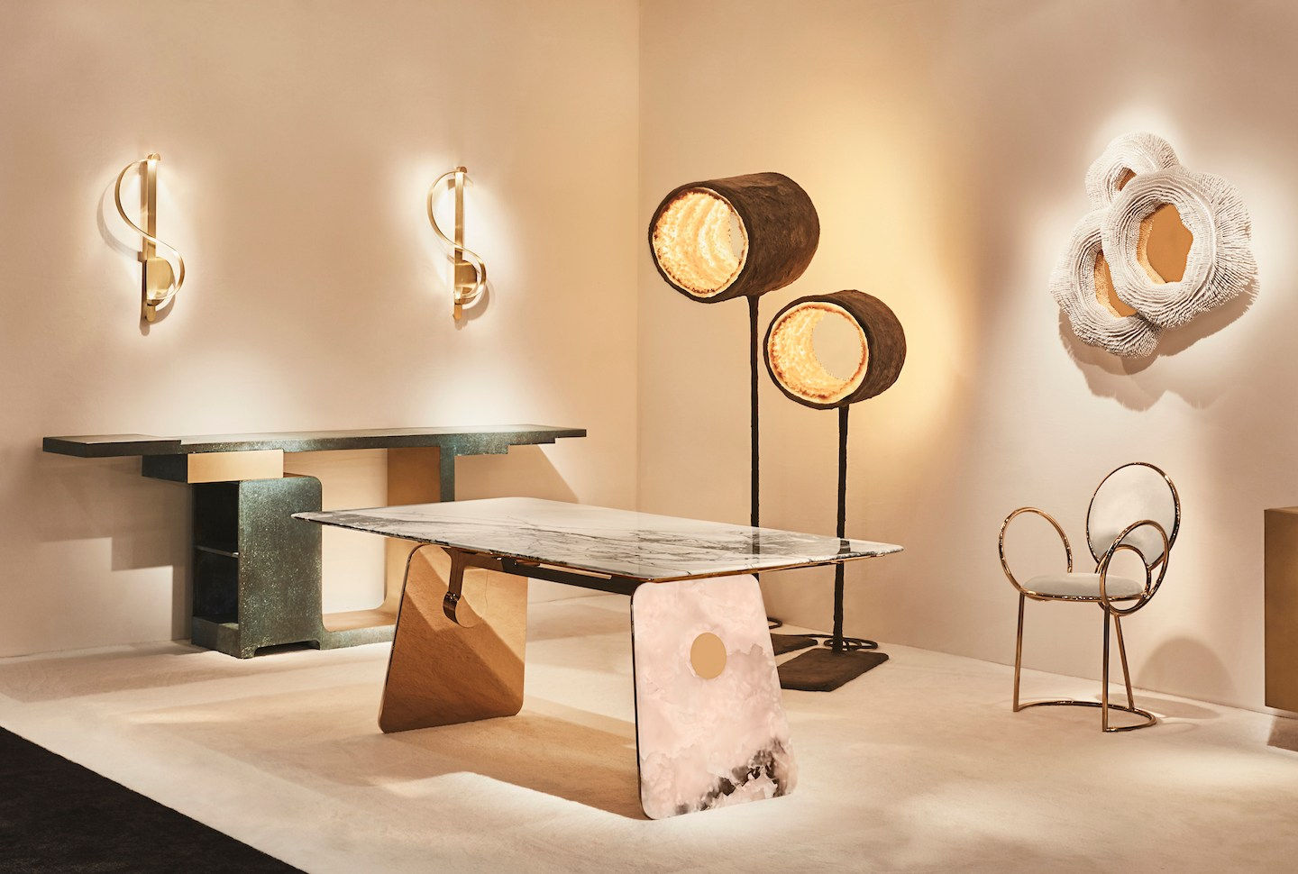 STUDIO MVW, Jinshi Pink Jade Table