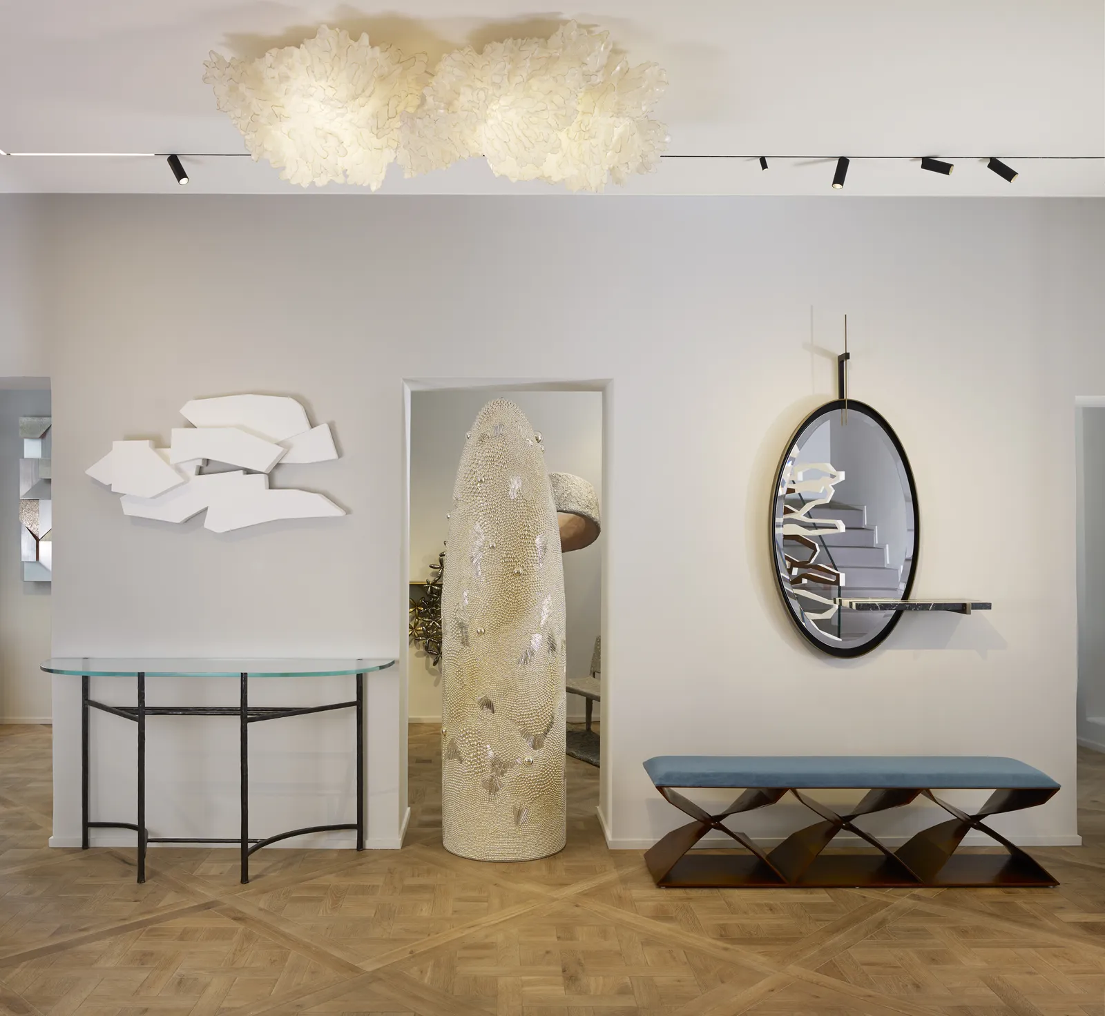 Carol Egan, Sculptural XXXTwist Bench