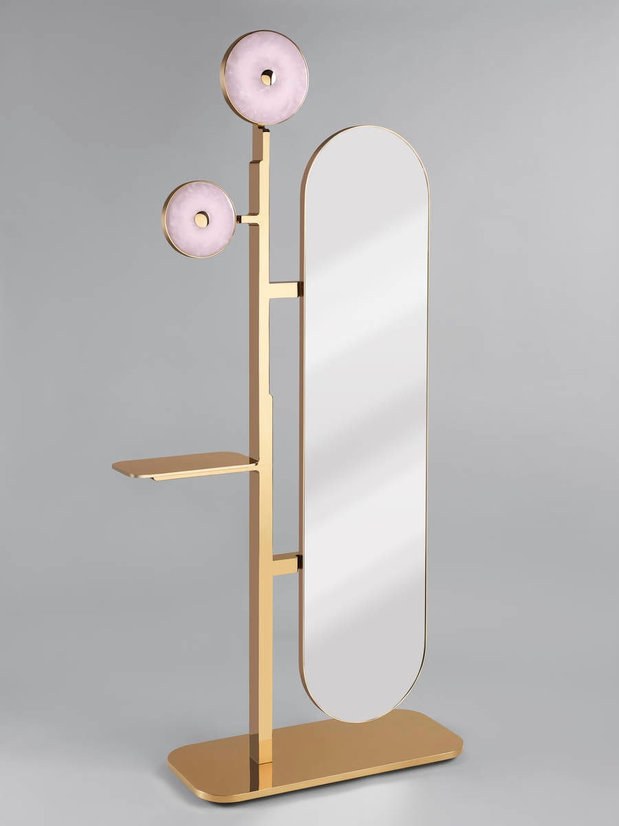 STUDIO MVW, JinShi Pink Jade Mirror