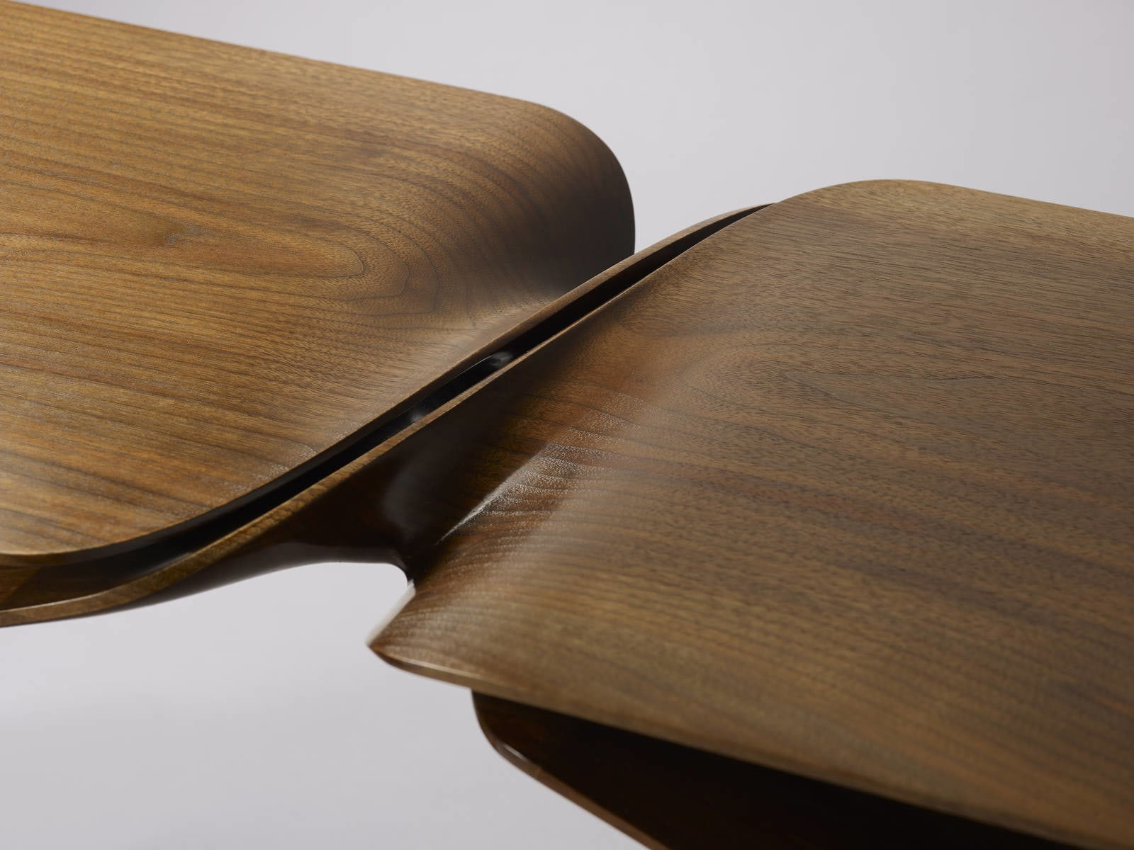 CAROL EGAN, Sculptural Coffee Table (Walnut)