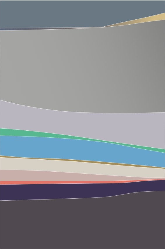 Xavier THEUNIS, Sans Titre Paysage #156, 2024