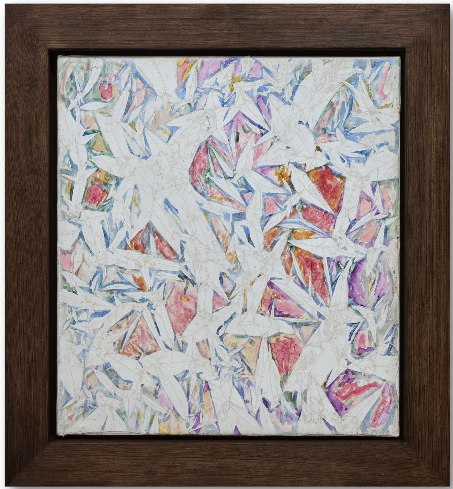 Simon HANTAÏ, Aquarelle, 1971