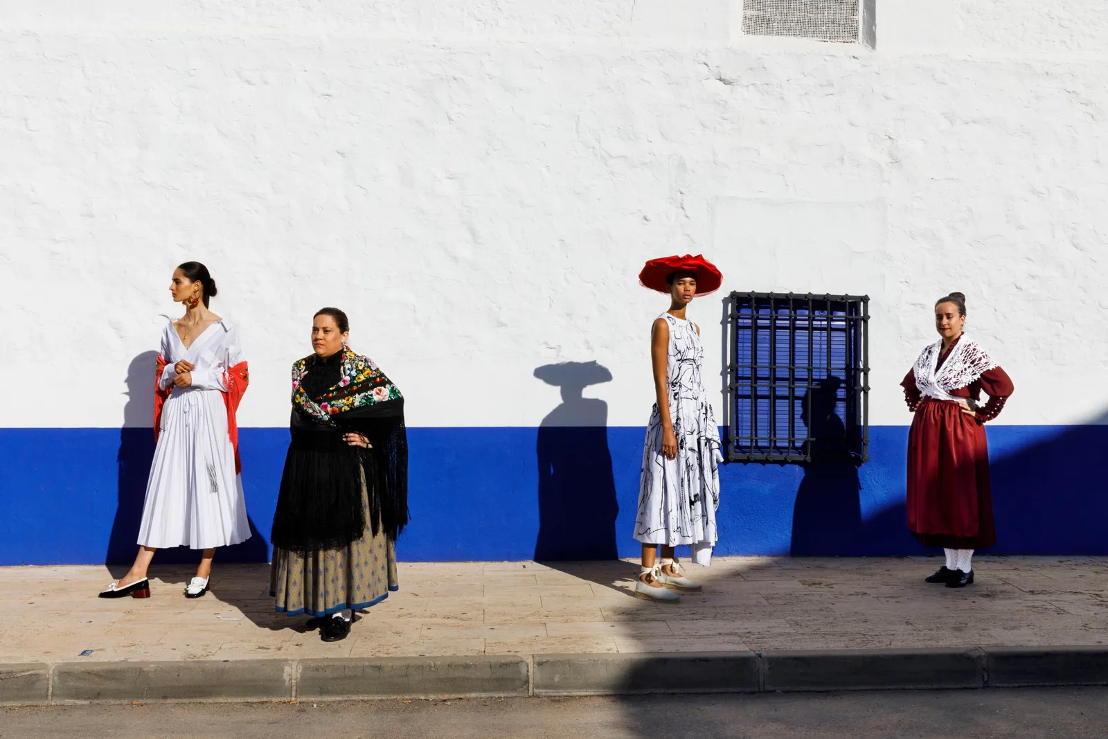 Martin Parr, Fashion shoot for Spanish Vogue, Castille-La Mancha, 2019