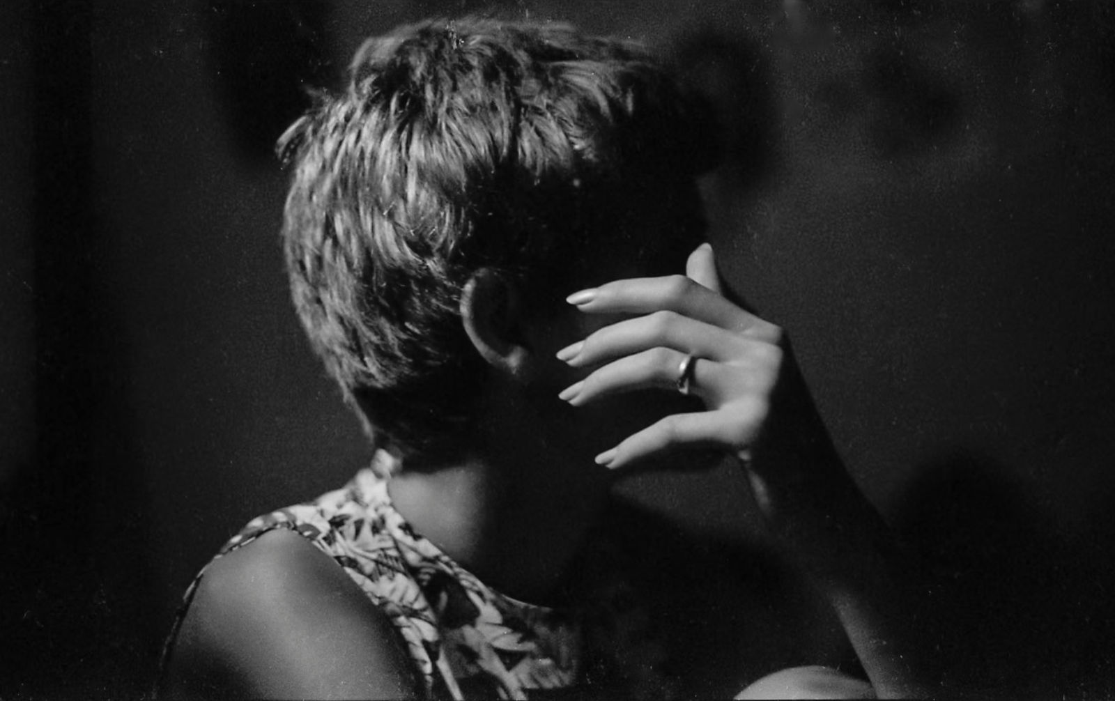 William Melvin Kelley, Kersten (Kerstin Dahmen-Barnette) in Shadow, 4 Rue Regis, 1967