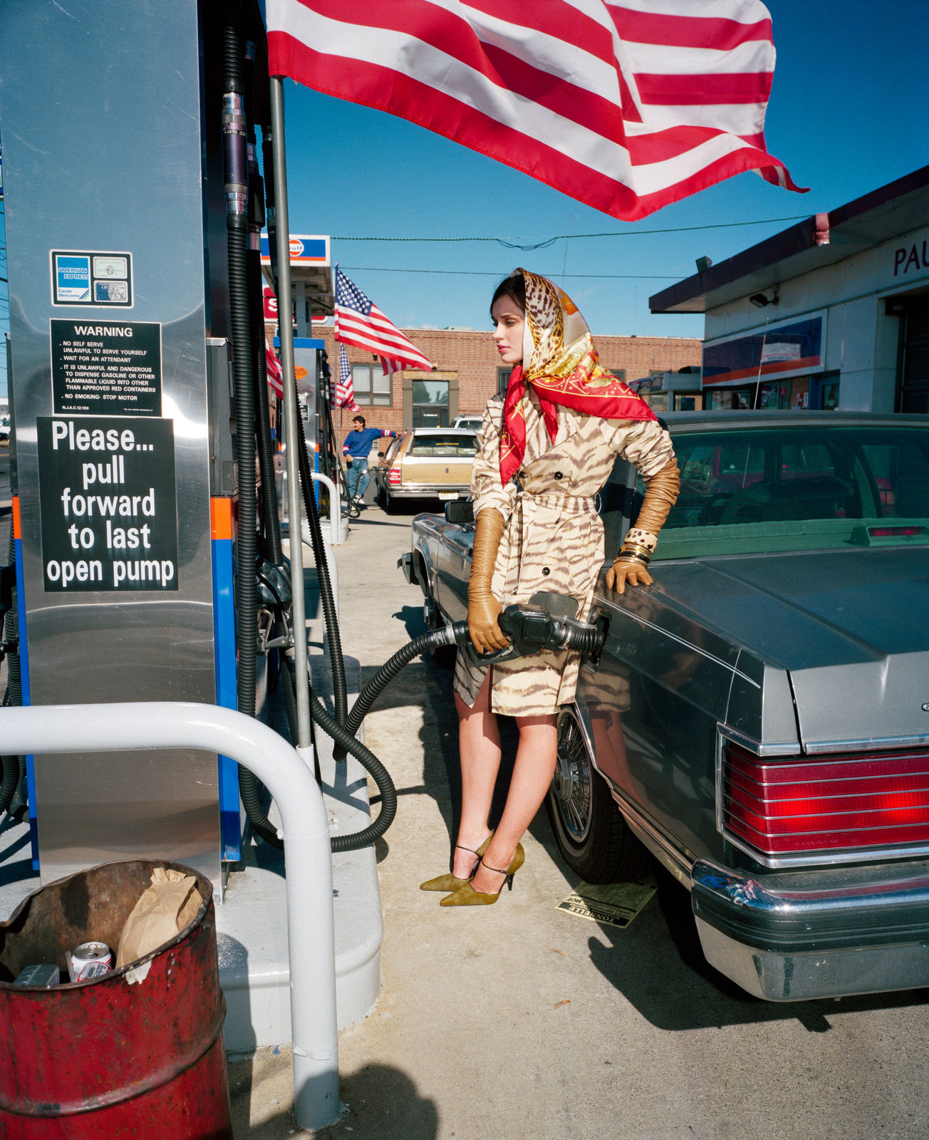 Martin Parr, Fashion shoot for Amica magazine, New York , 1999