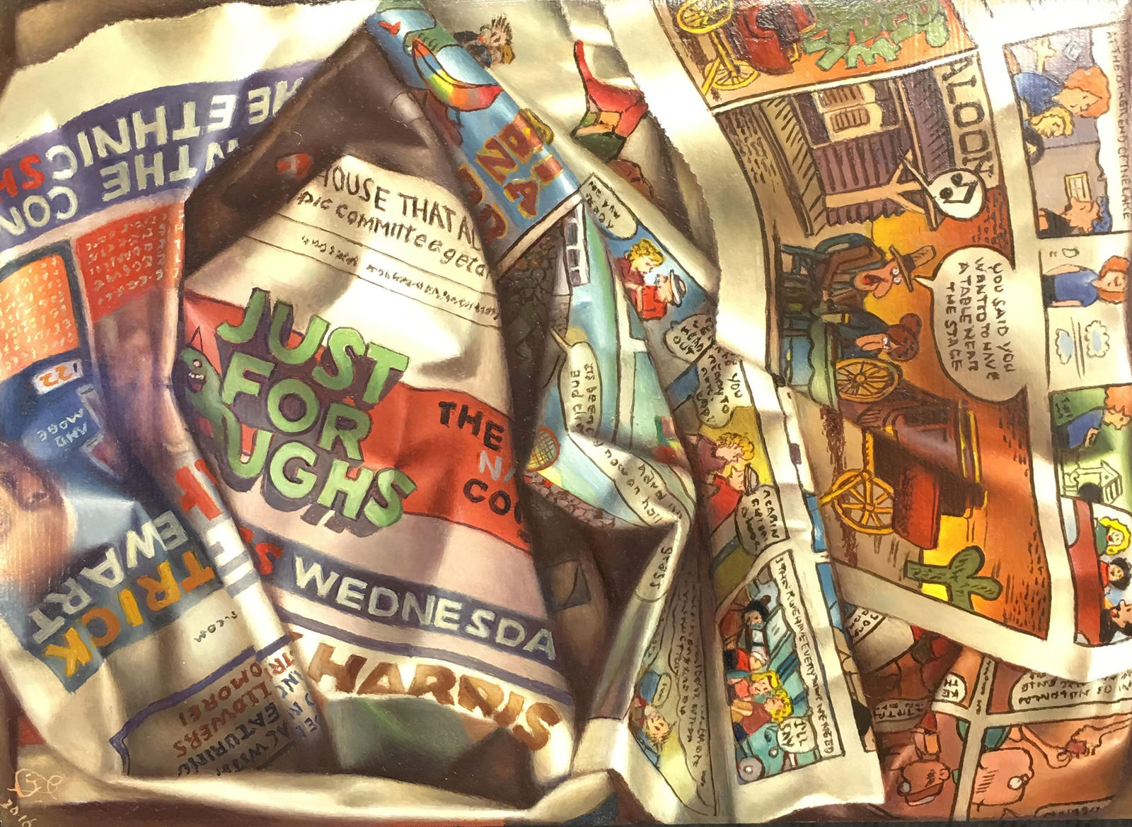 Joan Pujol, Boîte à comics II, 2016