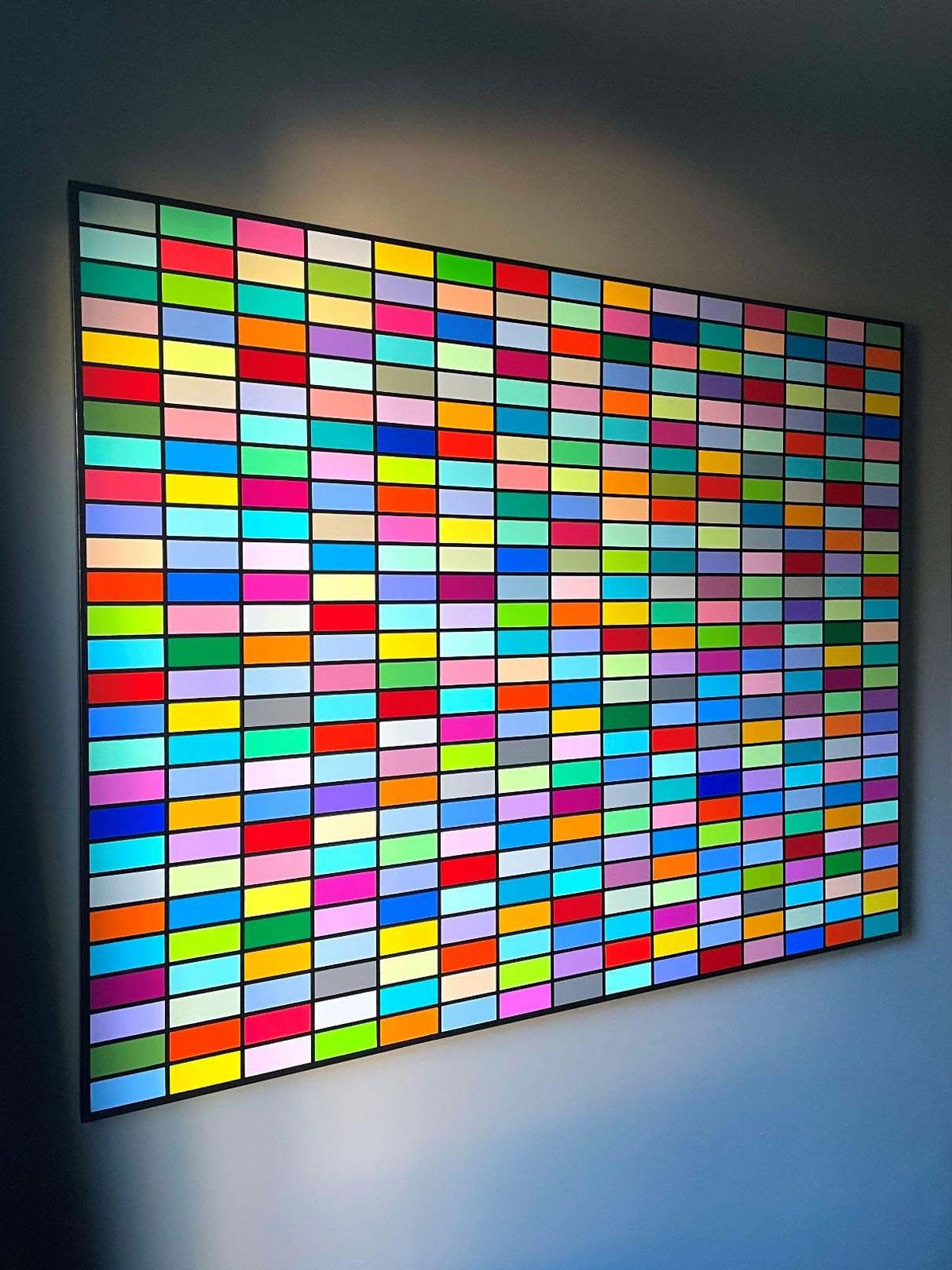 Angela Johal, Polychromatic Scale No. 17, 2025