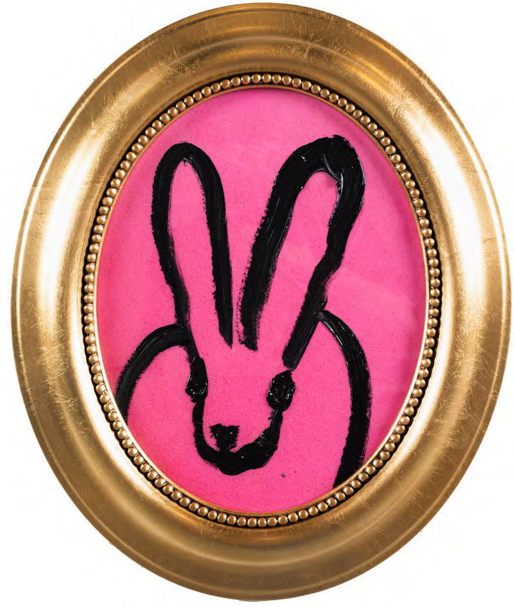 Hunt Slonem, Oval, 2023