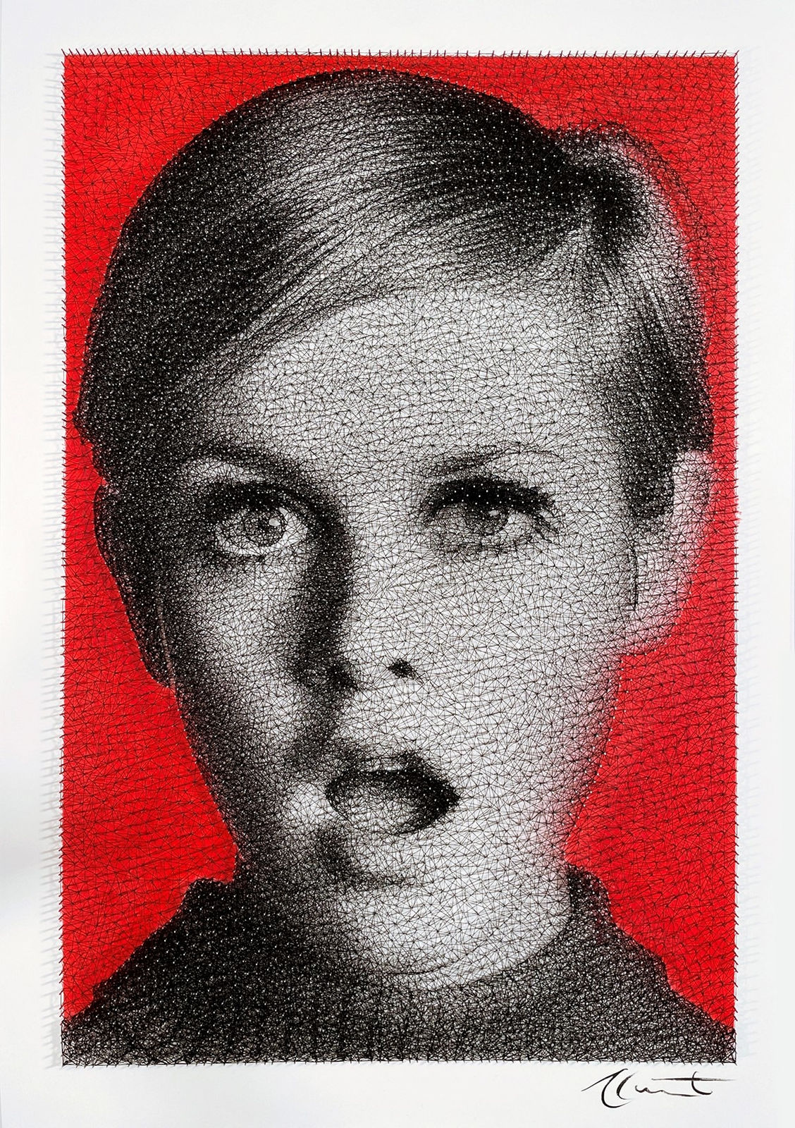 André Monet, Twiggy, 2024