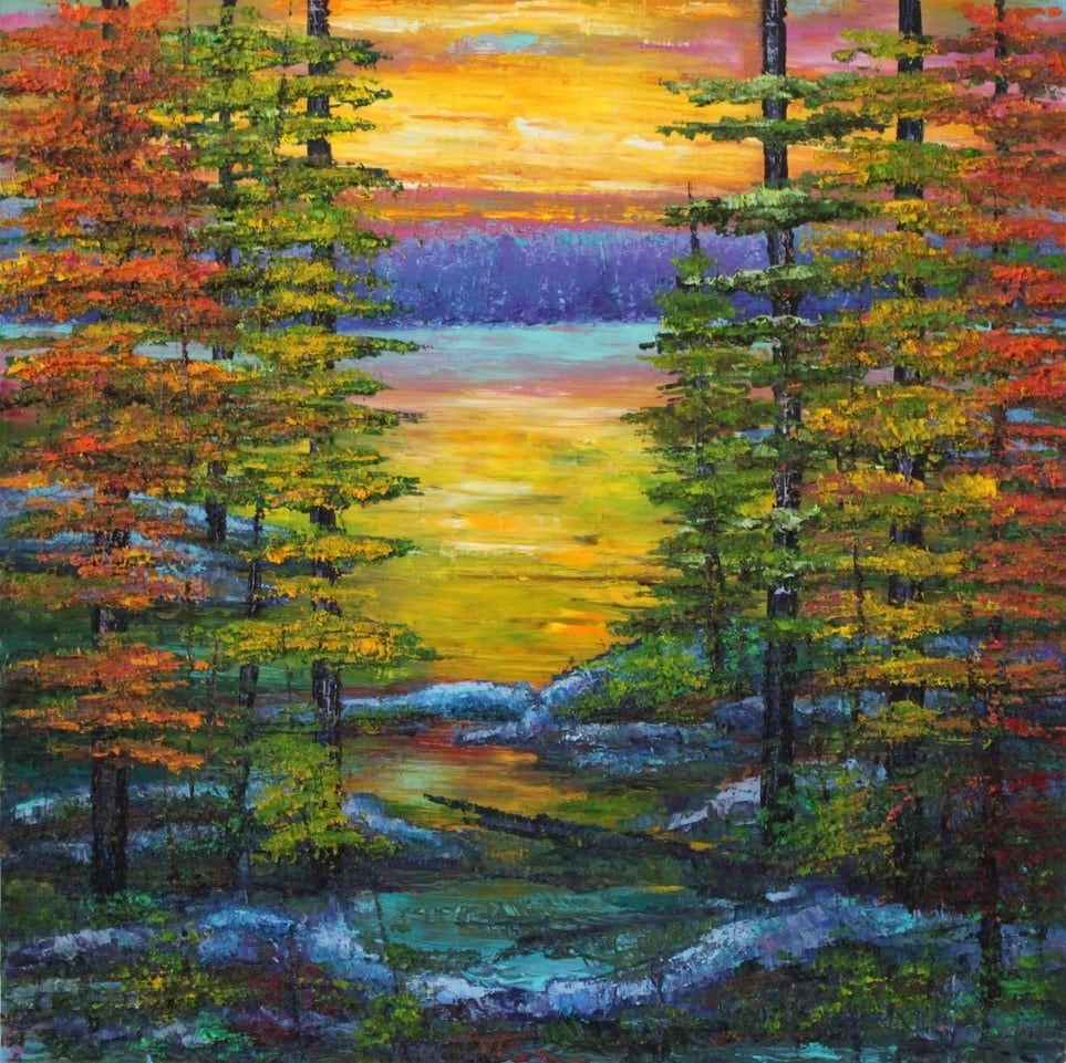 John Barkley, River Porthole, 2024