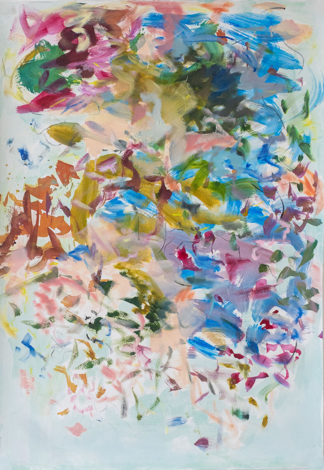 Carly Allen-Martin, The Botanist in Cyan, 2022