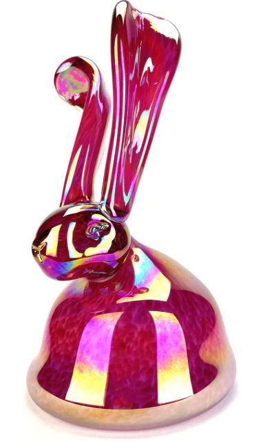 Hunt Slonem, Raspberries, 2023