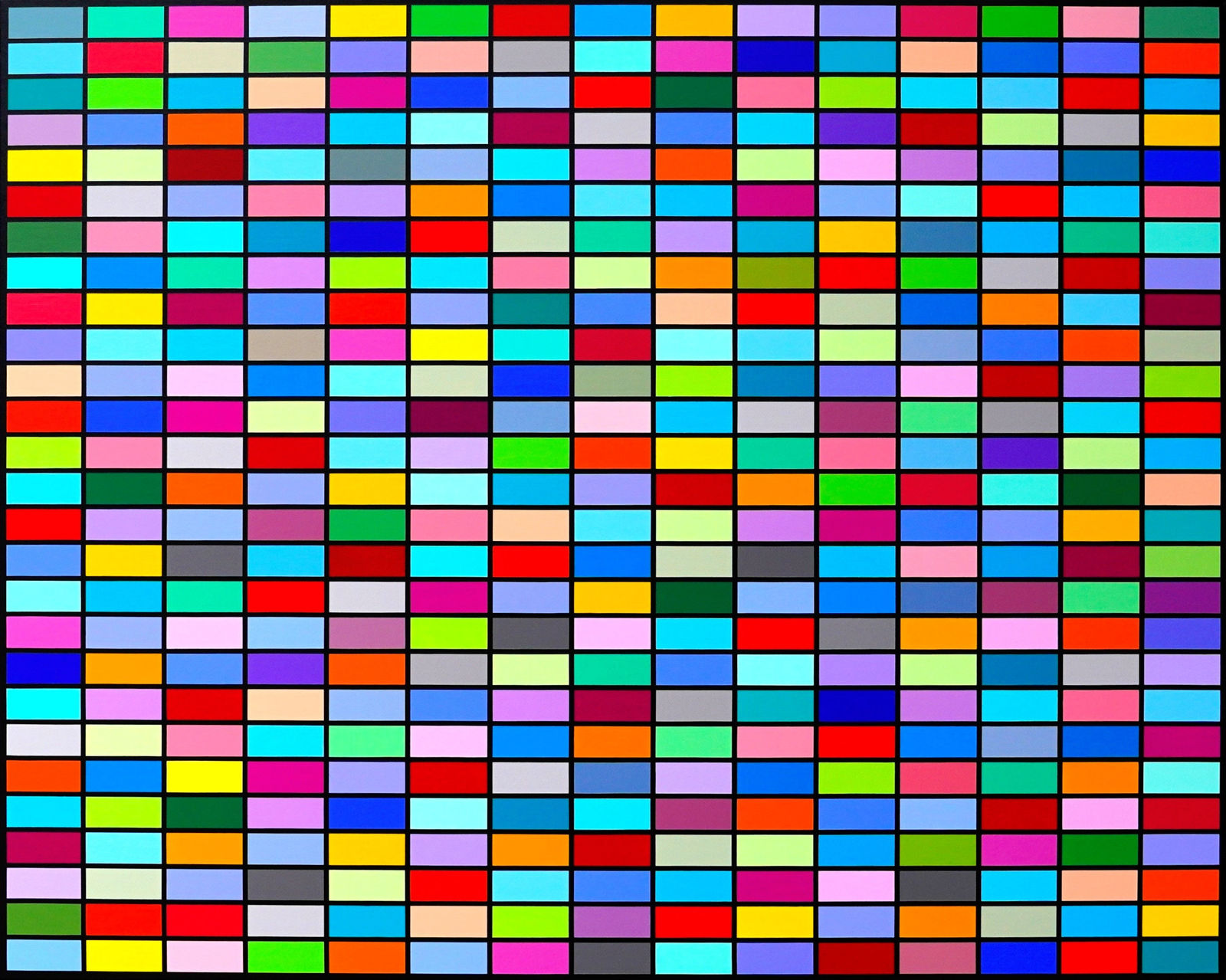 Angela Johal, Polychromatic Scale No. 17, 2025