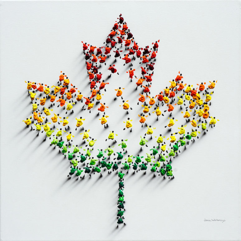 Jane Waterous, Maple Leaf, 2024