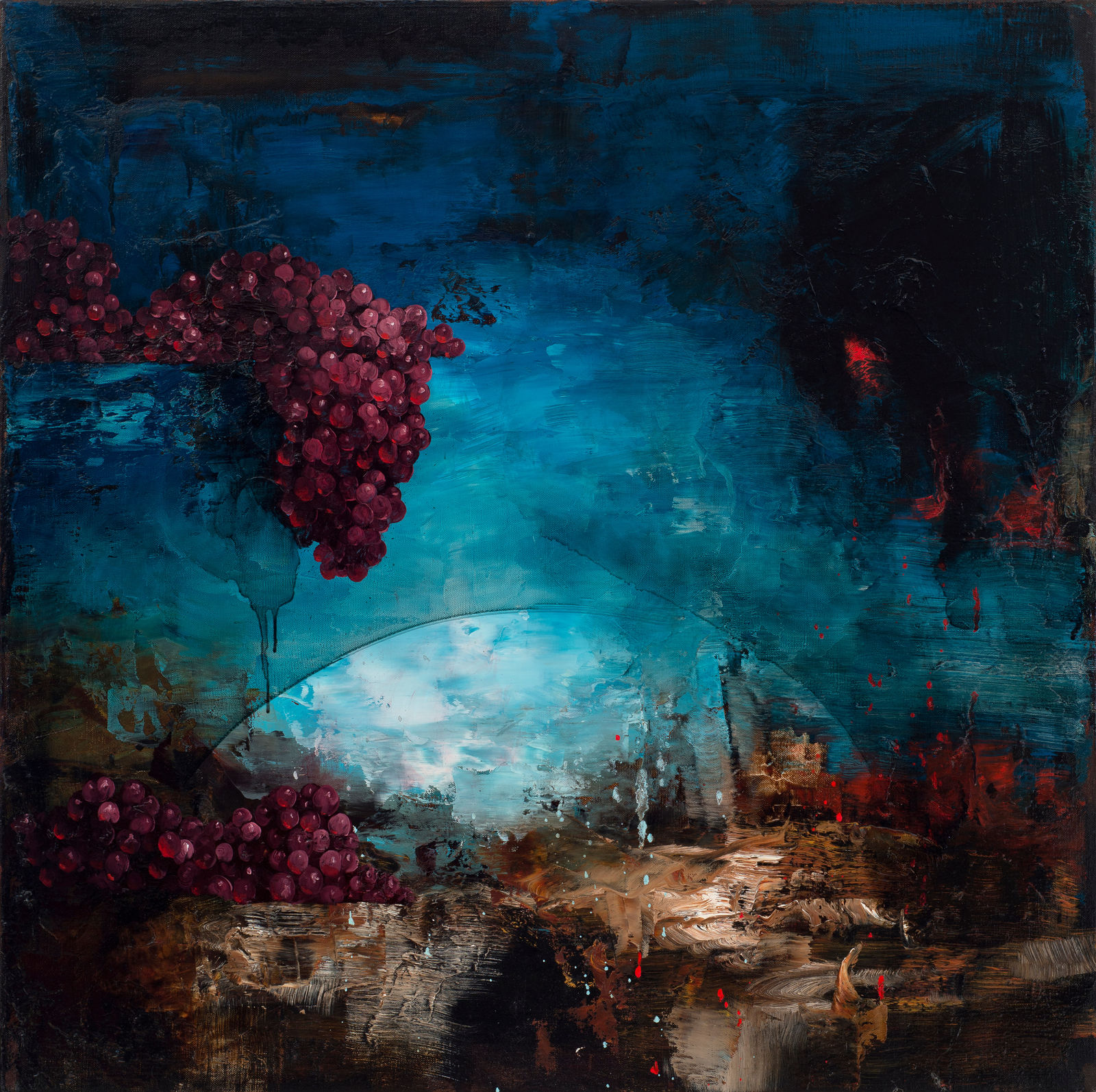 Kevin Sonmor, Blue Corner Cache, 2015