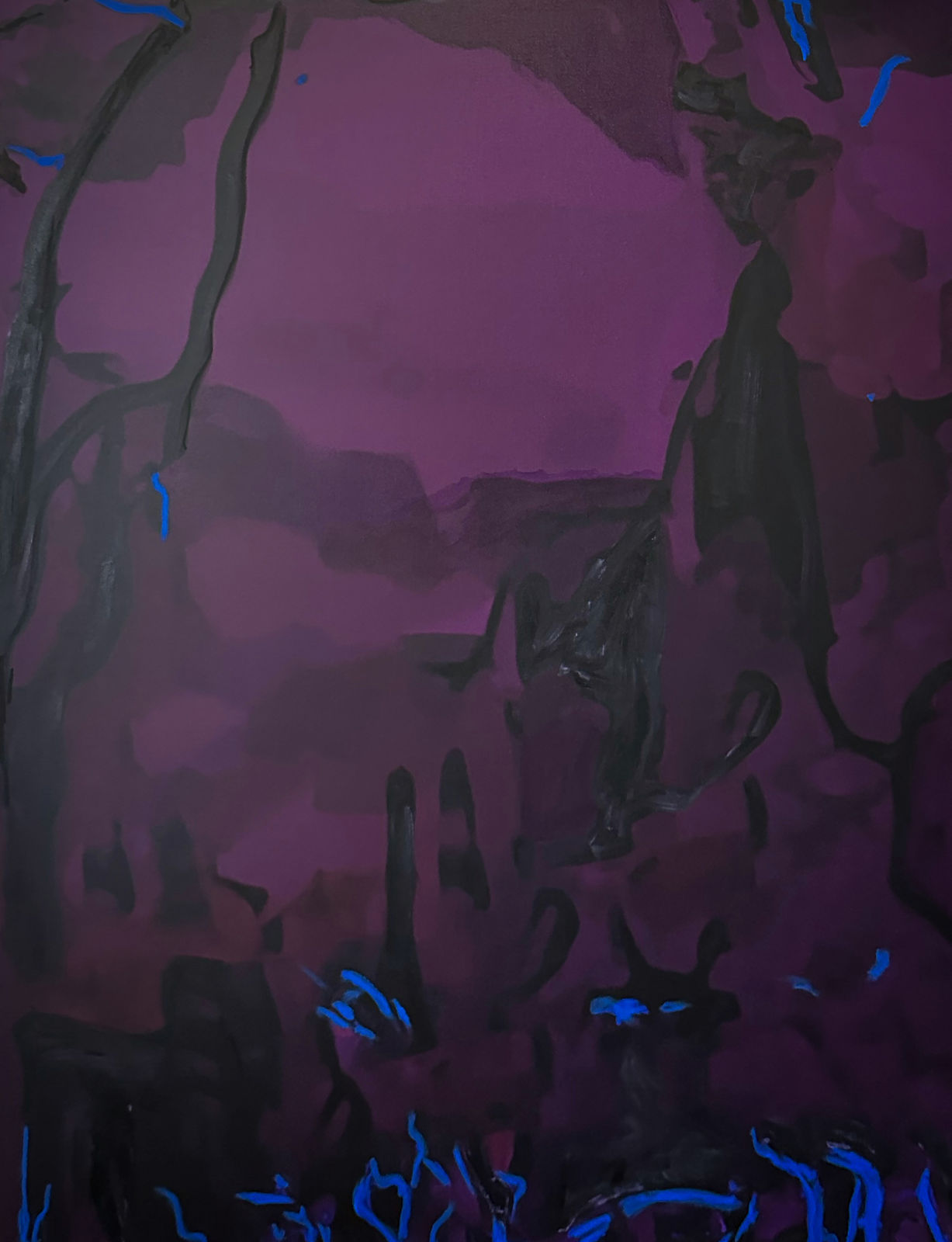 Raphael Brunk, Glimmering Gloom, 2024