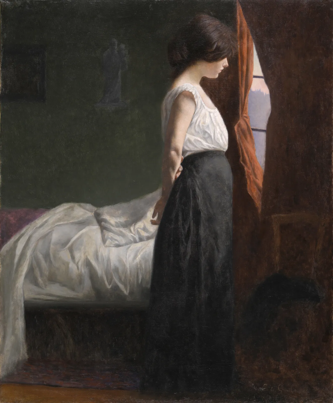 Edmond de Grimberghe, Mélancolie, 1890