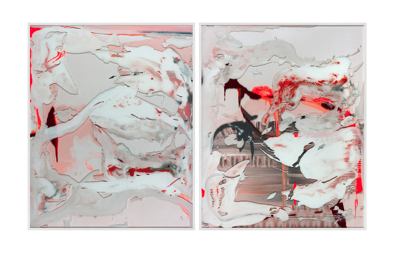 Michael Müller, Nr. 3 & 4, The shoulder on which to bear time, 2019-2020