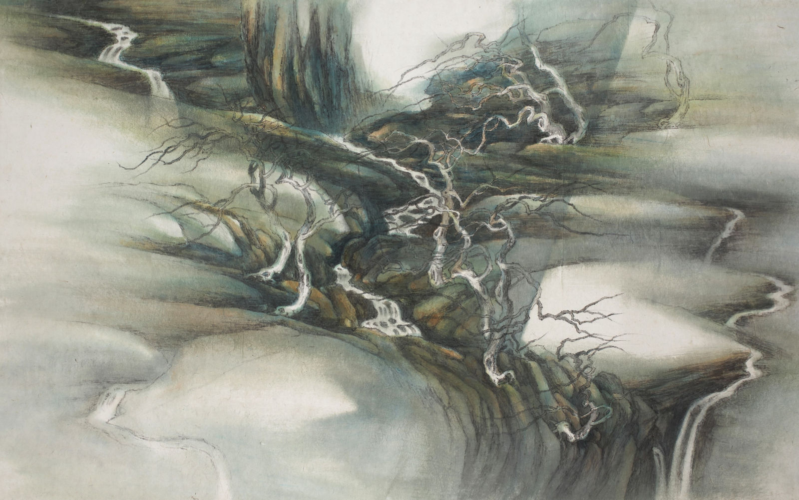 Chui Tze Hung 徐子雄, Landscape C 山水, 1979