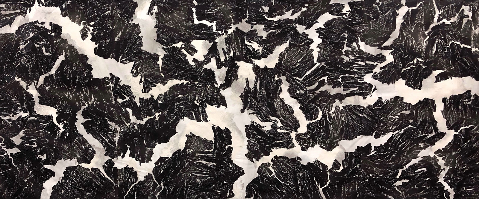 Qiu Deshu 仇德樹, Fissuring, 2018