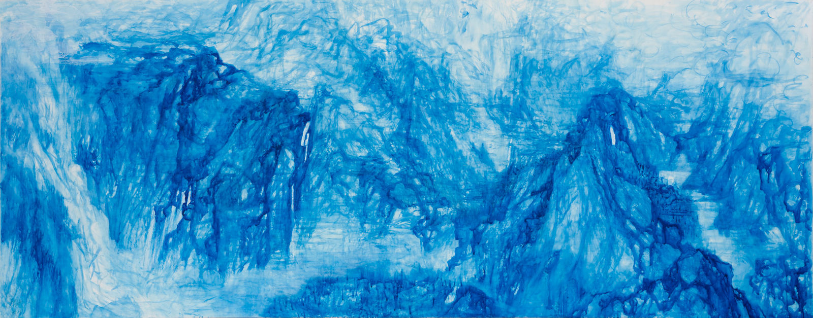 Wang Gongyi 王公懿, Winsor Blue: Blue Mountains 溫莎藍：藍山, 2023-2024