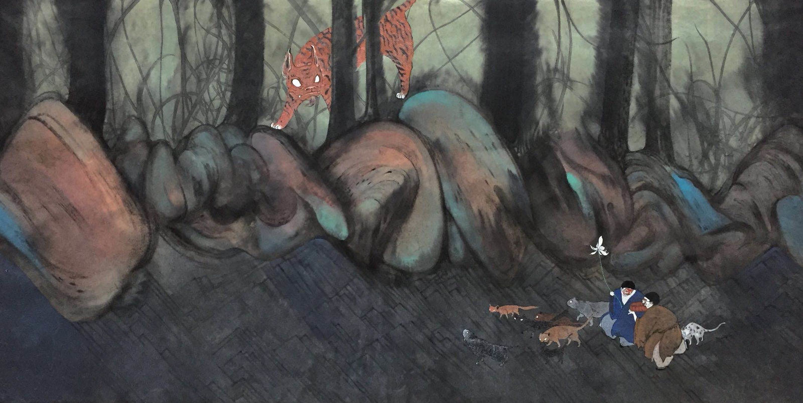 Lin Yusi 林于思, A Stroll Through Life 漫步人生路, 2016