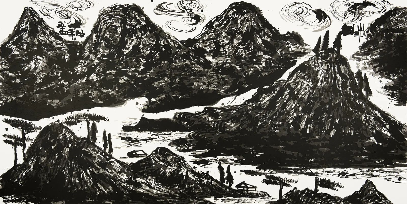 Wesley Tongson 唐家偉 (Estate), Spiritual Mountains 靈山 No. 458, 2012