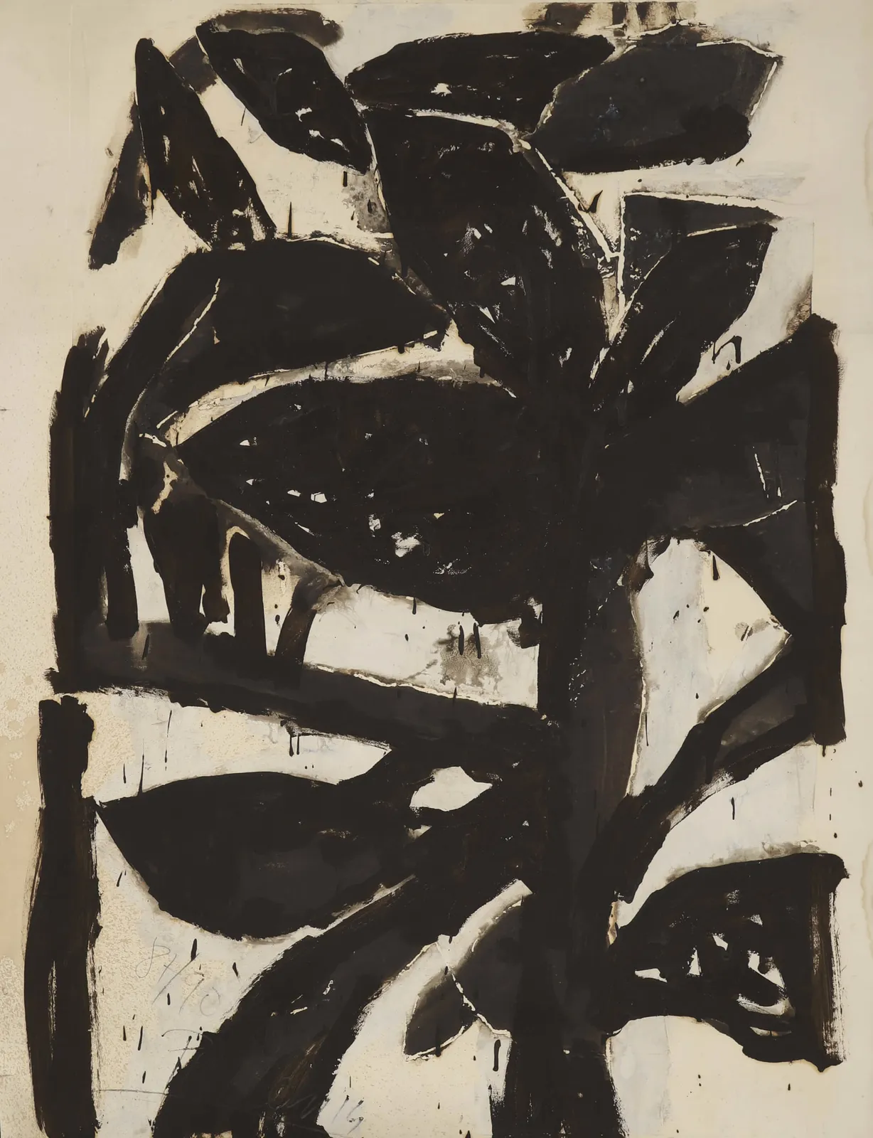 JEAN-PIERRE PINCEMIN, Sans titre, 1987