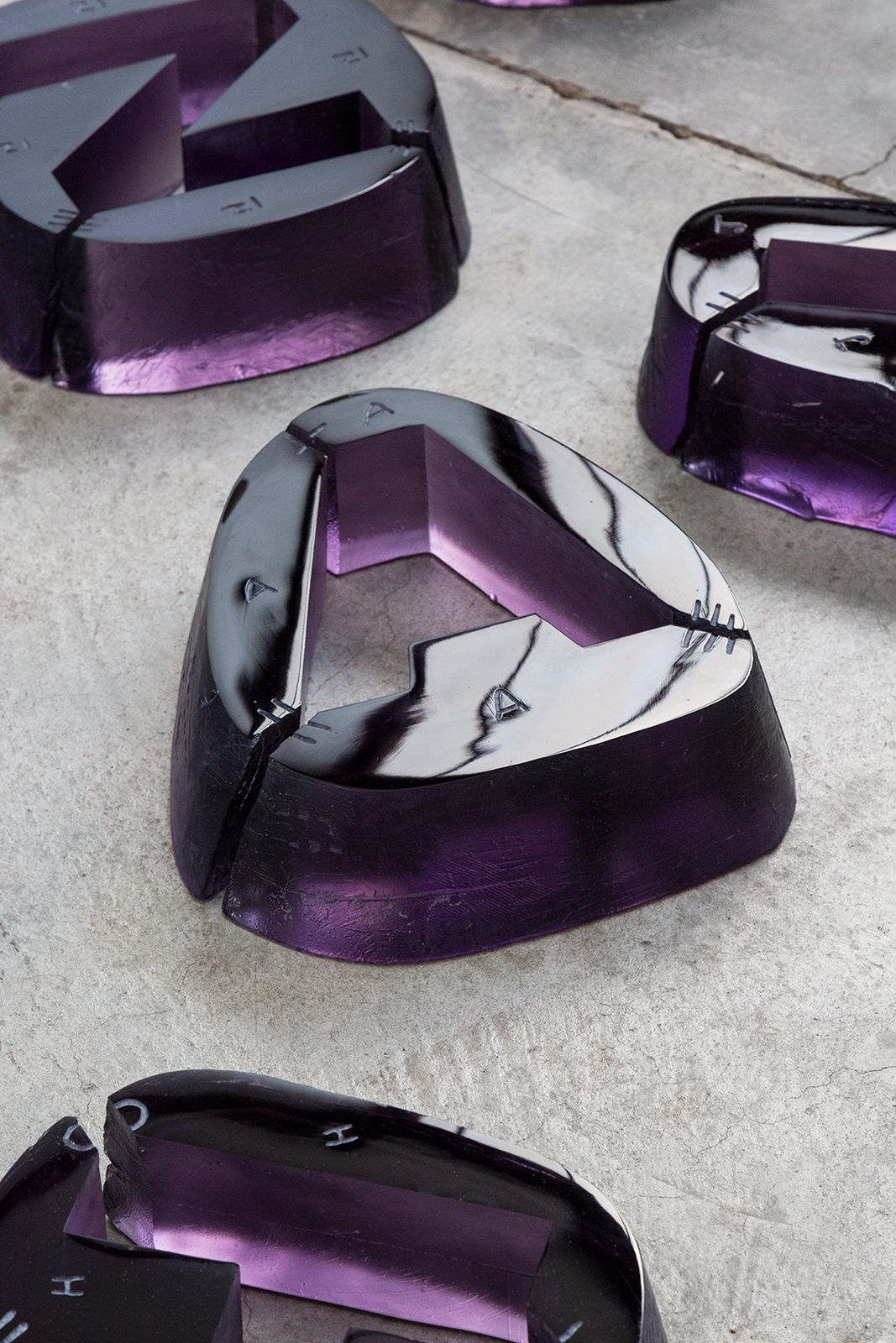 Agnès THURNAUER, River Tongue, 2021