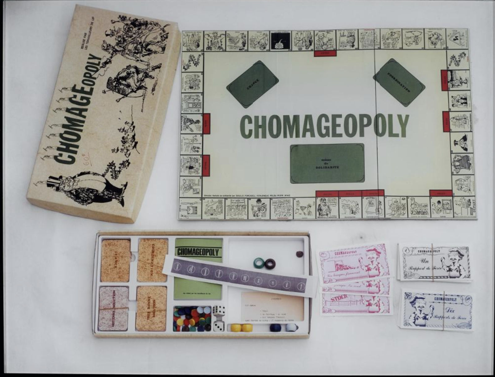 Jean-Luc MOULENE, 40 objets de grève, 2000-2003