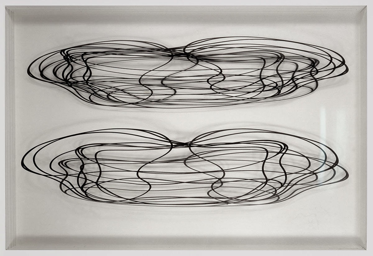 Pascal BAZILE, Troubles, blanc , 2001