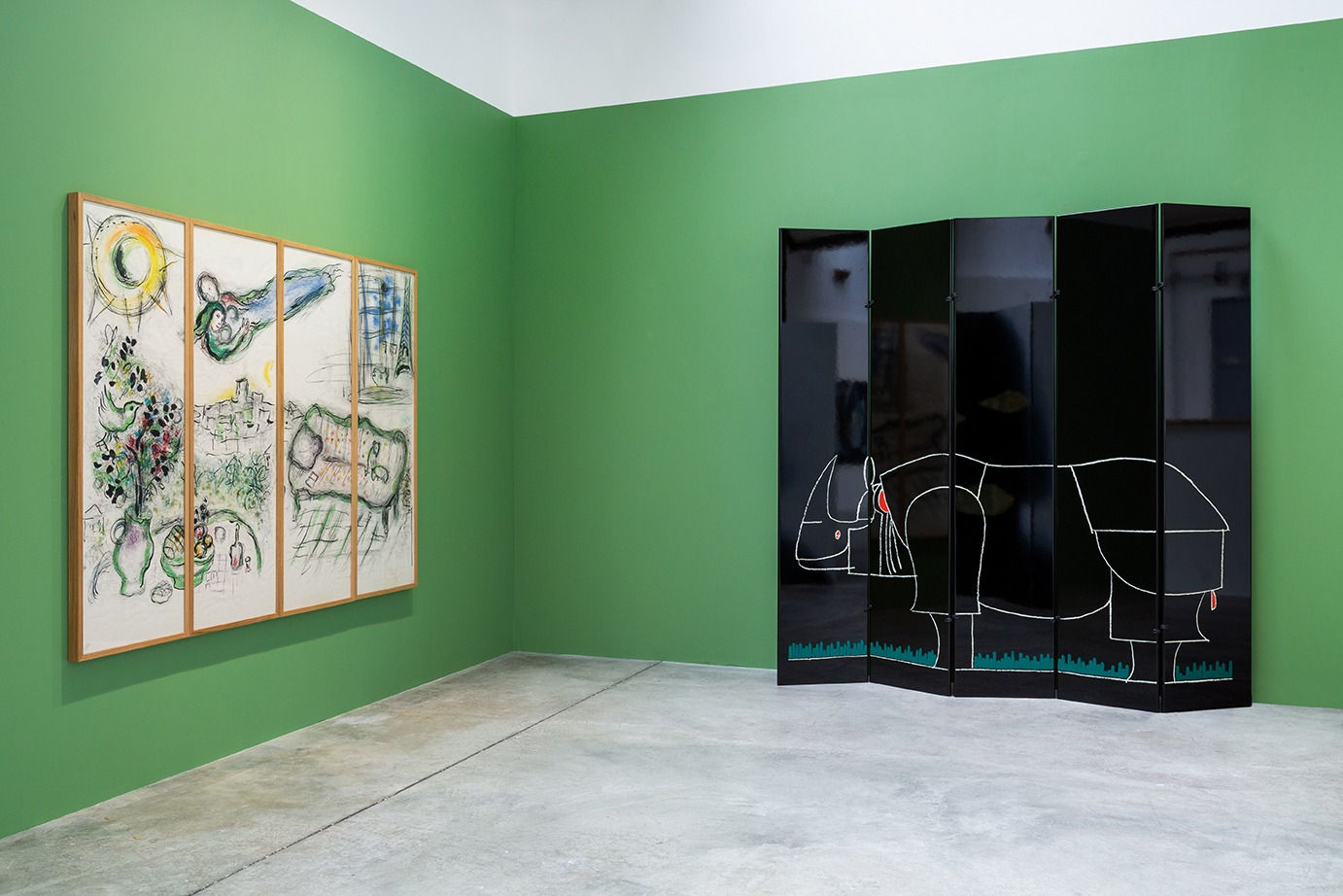 Marc CHAGALL, Paravent, 1963