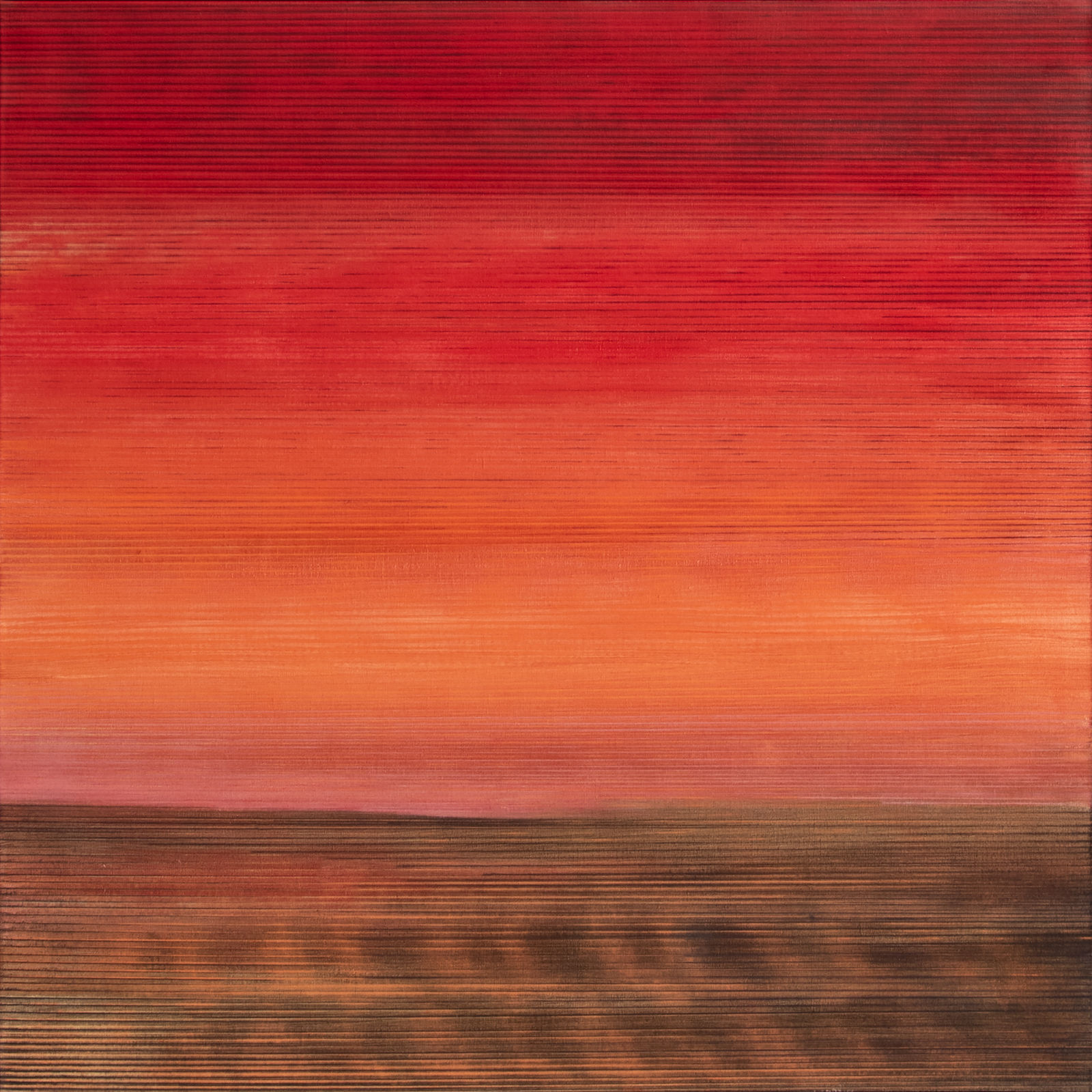 Peter Lang, Roter Abend, 2025