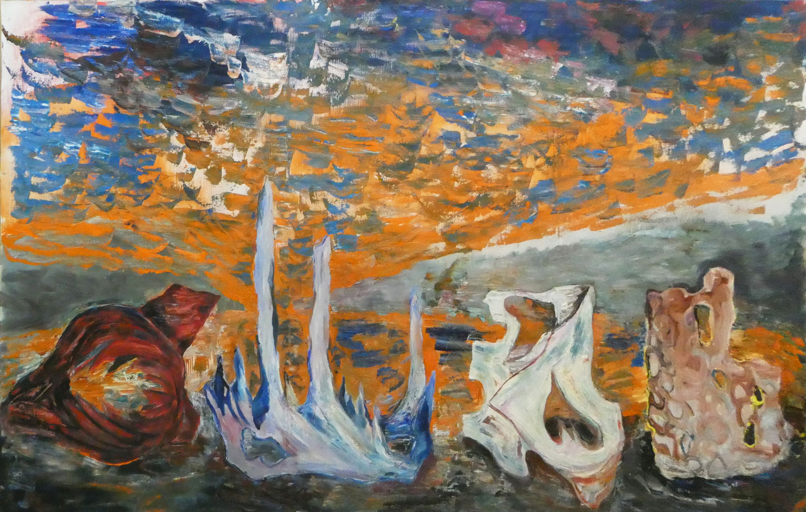 Leena Luostarinen, Kiinalaiset kivet, 1980-luvun loppu