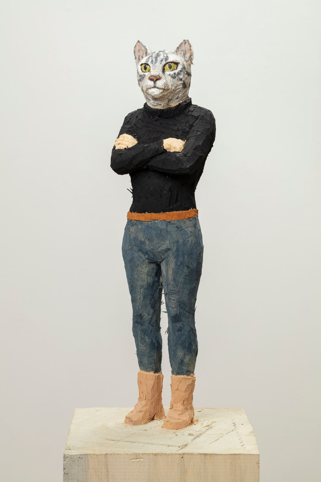 Stephan Balkenhol, The Egyptian Cat, 2022