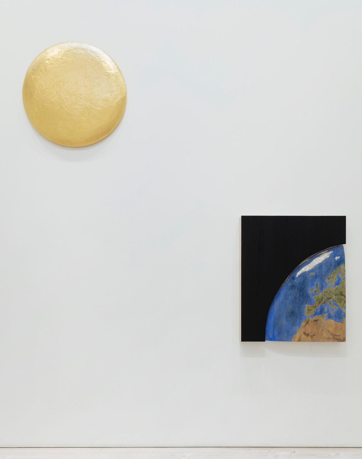 Stephan Balkenhol, Sun and earth, 2025