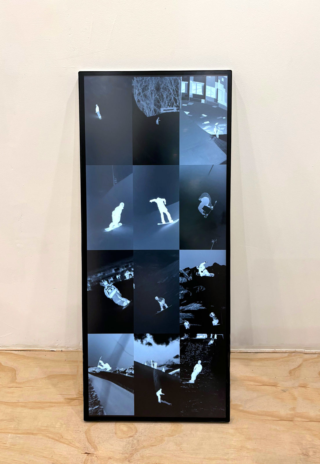 Ari Marcopoulos, Black Snow III, 2024